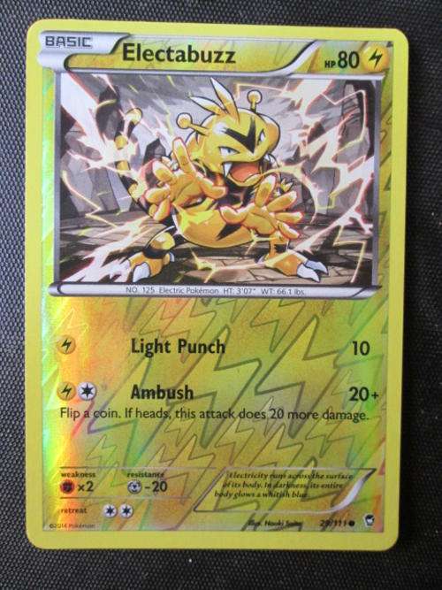 Pokemon Electabuzz foil Furious Fists