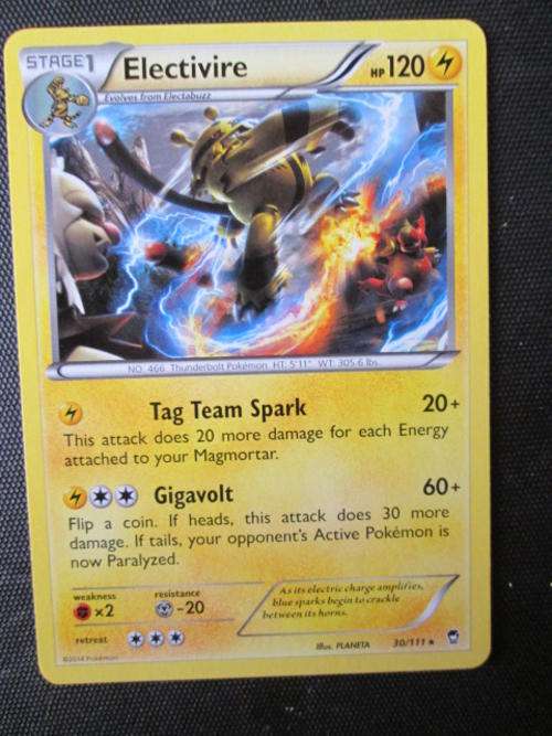 Pokemon Electivire Furious Fists