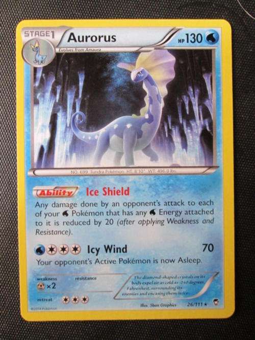 Pokemon Aurorus Furious Fists