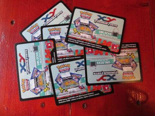 Pokemon 6 cards to unlock booster packs to play on line