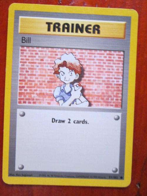 Pokemon/TRADING CARD/ Trainer/ Bill