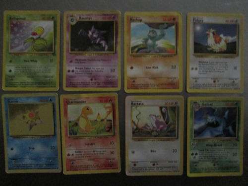 Pokemon 8 played  cards great for beginners
