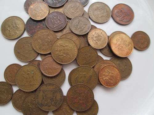 LOT OF 2C AND 1C COINS VARIOUS YEARS