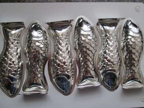 MINI FISH MOULDS SET OF 6