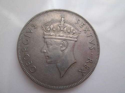 BEAUTIFUL DETAILED EST AFRICA  1 SHILLING 1949