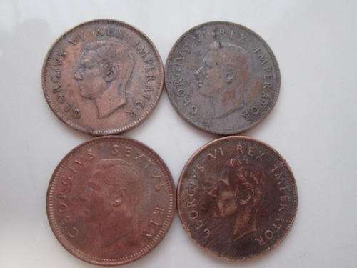***TAKE 4- FARTHINGS 1944-1952-1943-1942****