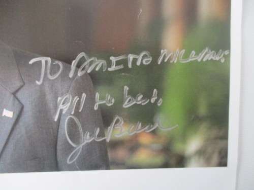 AUTOGRAPHED / SIGNED - JEB BUSH SON OFGEORGE BUSH AND GOVERNOR A4 SIZE