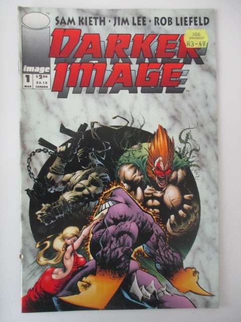 IMAGE COMICS - DARKER IMAGE -  1 OF 4  1993 MINT CONDITION