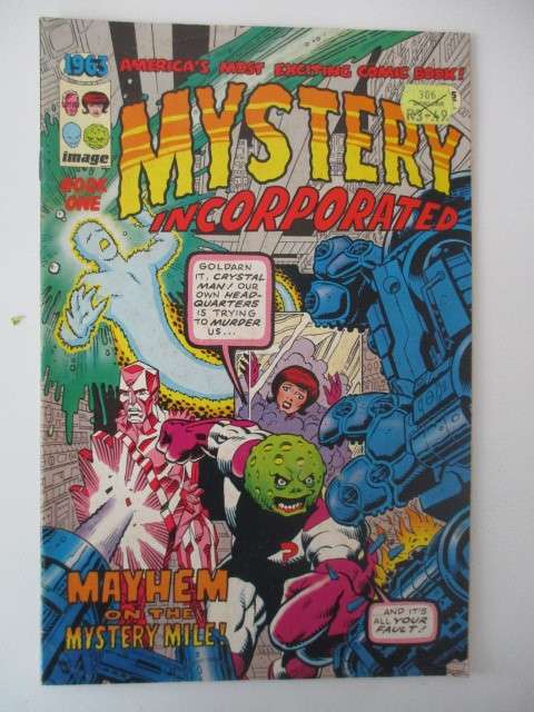 IMAGE COMICS - MYSTERY INCORPORATED  COMIC OF 1963  NOW 1993  BOOK ONE