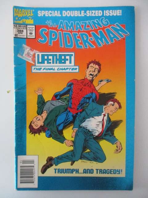 MARVEL COMICS - SPECIAL DOUBLE-SIZED ISSUE SPIDER-MAN -  VOL. 1 NO.  388  1994