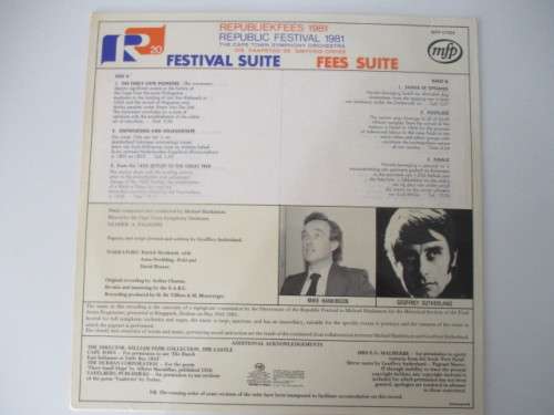 VINTAGE LP REPUBLIC FESTIVAL 1981 FESTIVAL SUITE - GREAT CONDITION!!!