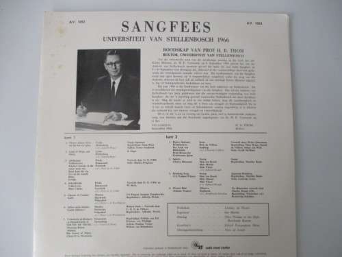 VINTAGE LP - PRESIDENT VERWOERD - LP IN GREAT CONDITION