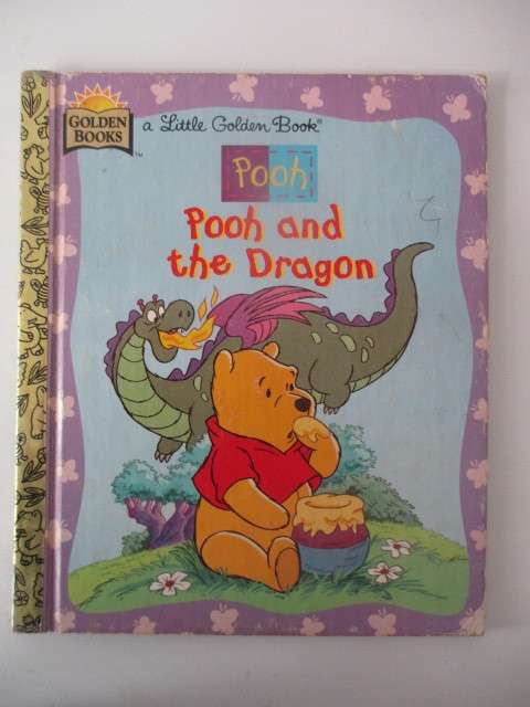 LITTLE GOLDEN BOOK  - POOH AND THE DRAGON - 1997