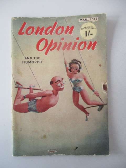 LONDON OPINION AND THE HUMORIST   - 1947  DIGEST  COMIC