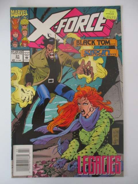 MARVEL COMICS - X-FORCE -  VOL. 1  NO. 31  - 1994