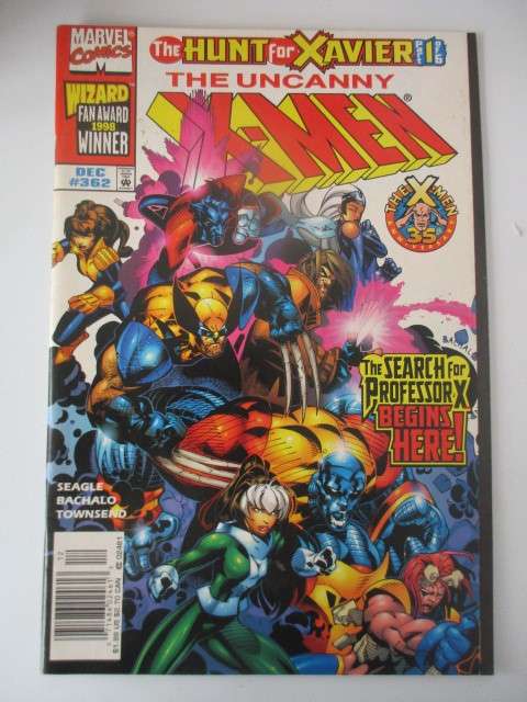 MARVEL COMICS - THE UNCANNY - X-MEN -  VOL. 1 NO.  362  - 1998