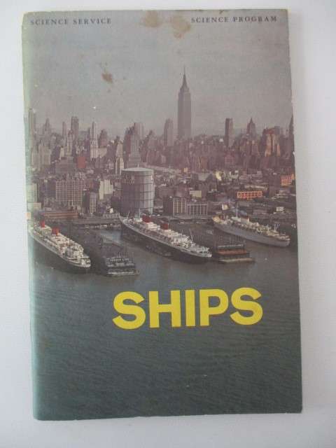 VINTAGE - SCIENCE SERVICE  - SCIENCE PROGRAM  - SHIPS -  1966