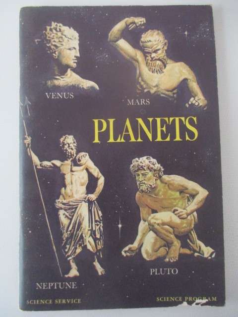 VINTAGE  SCIENCE SERVICE - SCIENCE PROGRAM -  PLANETS - 1964