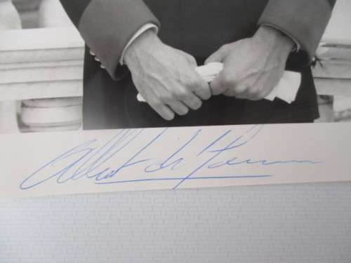 AUTOGRAPHED / SIGNED - VERY YOUNG PRINCE ALBERT OF MONACO