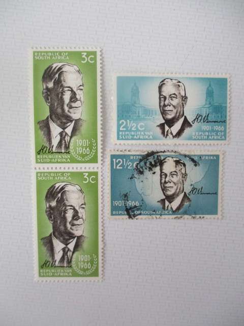 SMALL LOT OF VERWOERD MOSTLY MINT STAMPS