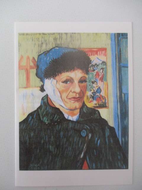 AUTOGRAPHED / SIGNED - PIETER DIRK UYS AS EVITA  SIGNED CARD