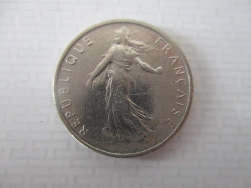 FRANCE 1/2 FRANC  1969 COIN