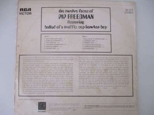 VINTAGE LP PIP FREEDMAN FROM SPRINGBOK RADIO - LOVELY CONDITION