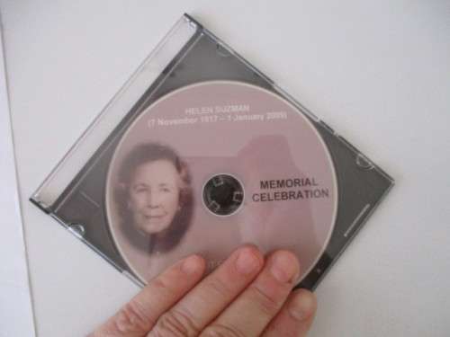 HANDWRITTEN LETTER - ACTIVIST  POLITICIAN HELEN SUZMAN DEATH  MEMORIAL BY DAUGHTER