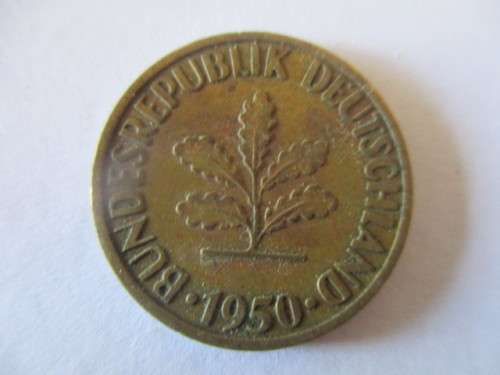 GERMANY - 10 PFENNIG 1966 COIN LOVELY DETAIL