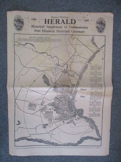 VINTAGE HISTORIC EASTERN PROVINCE HERALD - 1860-1960