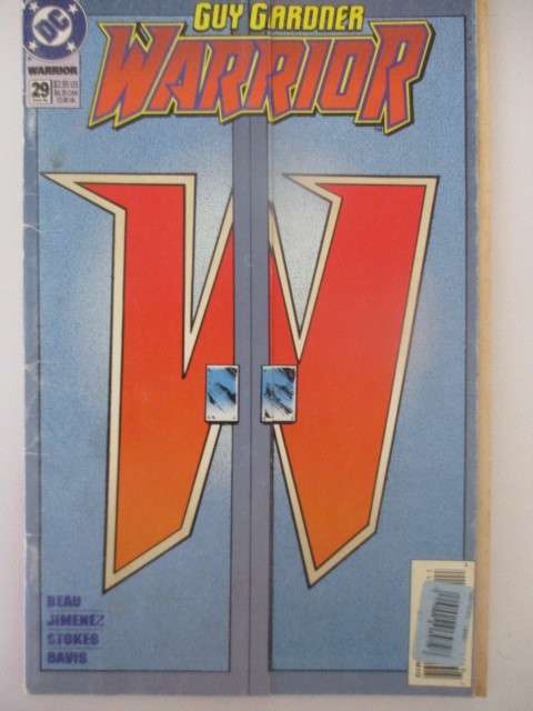 DC COMIC - GUY GARDNER WARRIOR - NO. 29 - 1995  - GATEFOLD COVER GREEN LANTERN