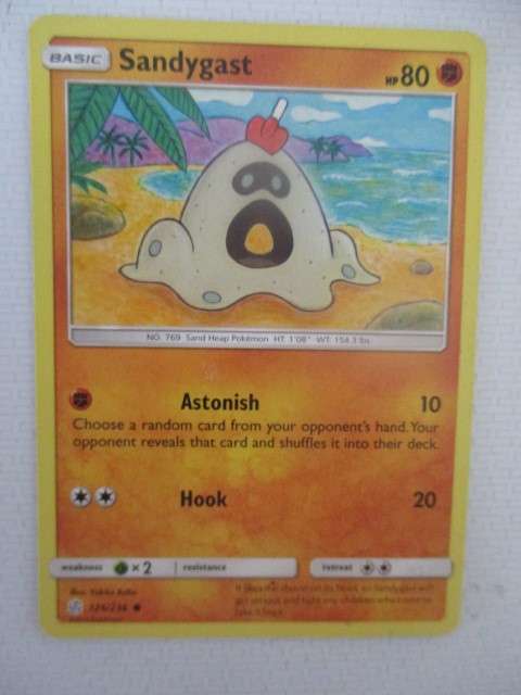POKEMON CARD SANDYGAST - COSMIC ECLIPSE