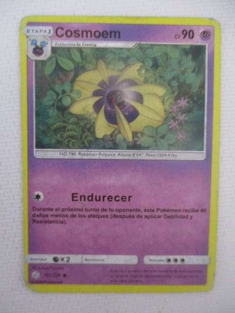POKEMON - COSMOEM - CARD BIT WORN - COSMIC ECLIPSE