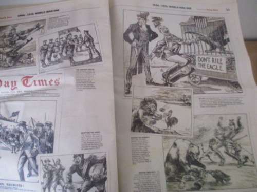 VINTAGE NEWSPAPER -  100 YEARS -  SUNDAY TIMES 1906-1931