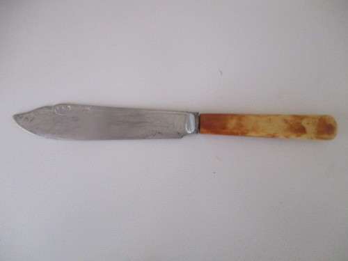 LOVELY VINTAGE FISH KNIFE - CHROMIUM PLATED