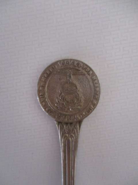 LOT OF SUGAR AND MUSTARD SPOONS -  6 PIECES