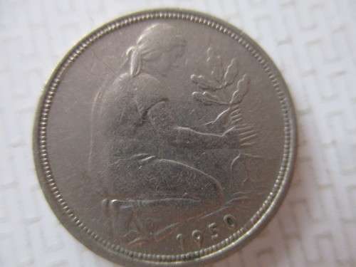 GERMANY - 10 PFENNIG - 1950 - LOVELY DETAIL