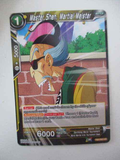 DRAGON BALL Z  TRADING CARD - COLOSSAL WARFARE -    MASTER SHEN MARTIAL MEISTER