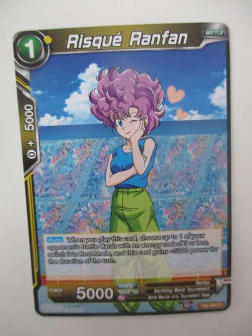 DRAGON BALL Z  TRADING CARD - COLOSSAL WARFARE -    RIQUE RANFAN