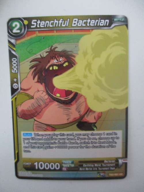 DRAGON BALL Z  TRADING CARD - COLOSSAL WARFARE -     STENCHFUL BACTERIAN