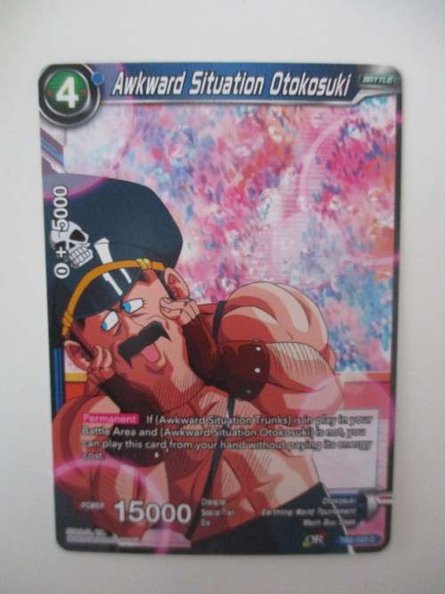 DRAGON BALL Z  TRADING CARD - COLOSSAL WARFARE -    ANNOUNCER EVER-CURIOUS