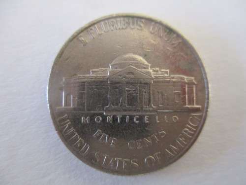 AMERICA - JEFFERSON 5c coin  - 1989