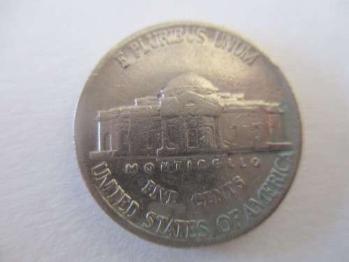 AMERICA - JEFFERSON 5c coin  - 1984