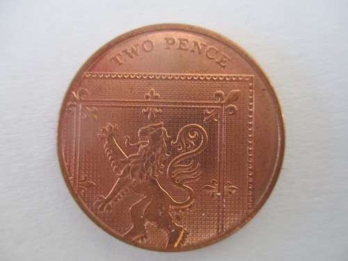 GREAT BRITAIN 2 PENCE 2015  LOVELY CONDITION