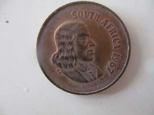 SOUTH AFRICA - 1c - JAN VAN RIEBEEK  -  1967 ALMOST UNC COIN