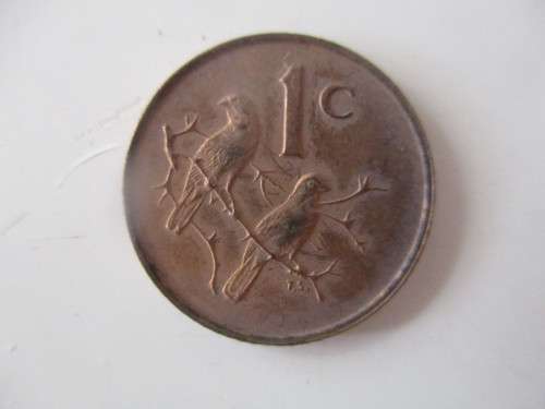 SOUTH AFRICA - 1c - JAN VAN RIEBEEK  -  1967 ALMOST UNC COIN