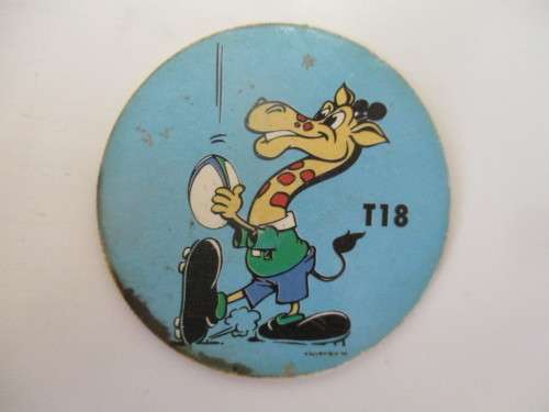 VINTAGE SOUTH AFRICAN RUGBY TAZOS - LOT OF 6 ARLENCO