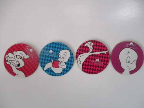 VINTAGE CASPER ZAP CAP TAZOS  4 PIECES