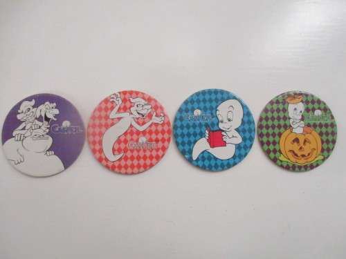 VINTAGE CASPER ZAP CAP TAZOS  4 PIECES