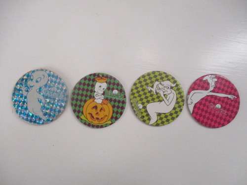 VINTAGE CASPER ZAP CAP TAZOS  4 PIECES